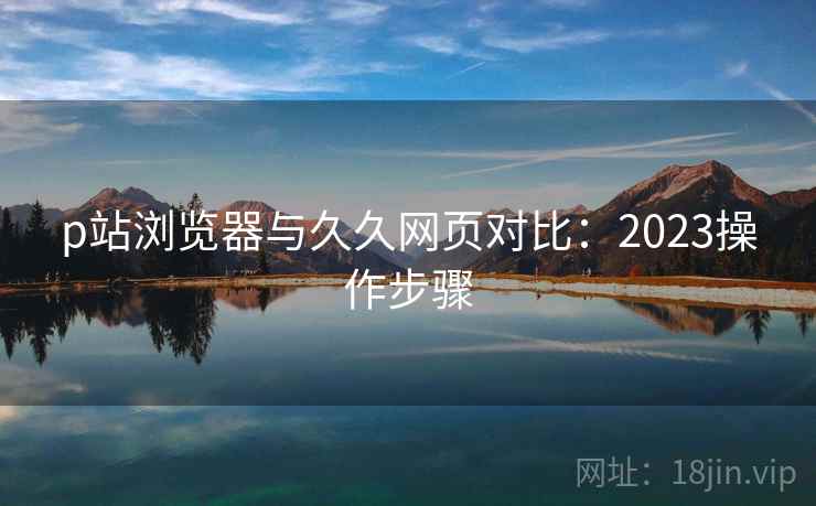 p站浏览器与久久网页对比：2023操作步骤