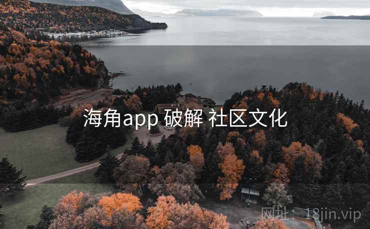 海角app 破解 社区文化