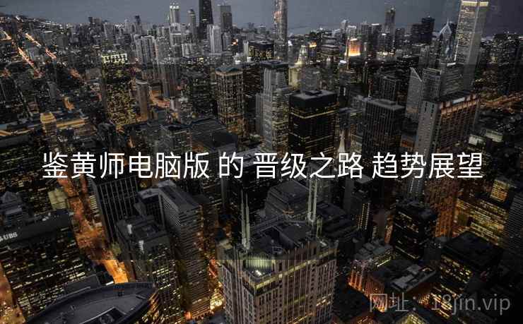 鉴黄师电脑版 的 晋级之路 趋势展望