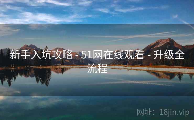 新手入坑攻略 - 51网在线观看 - 升级全流程
