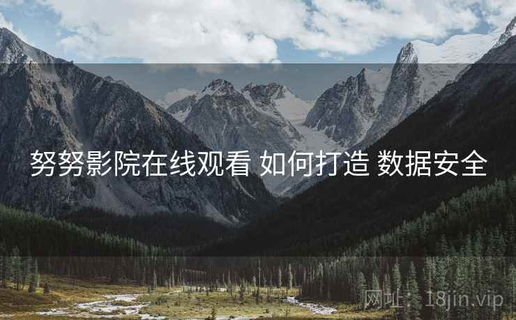 努努影院在线观看 如何打造 数据安全