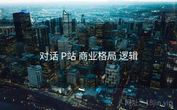 对话 P站 商业格局 逻辑