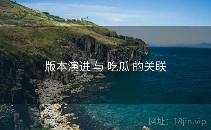 版本演进 与 吃瓜 的关联